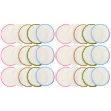 30St Herbruikbare Make-Up Pads Bamboevezel Voor Gezicht Reiniging