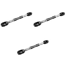 3St Zwarte Verstelbare Balance Bar Voor Motorfiets Modificatie