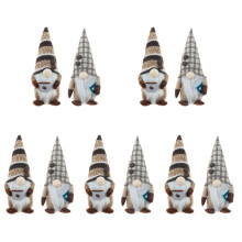 10St Vrolijke Gnome Pop Voor Feest En Huis Kleurige Tafeldecoratie