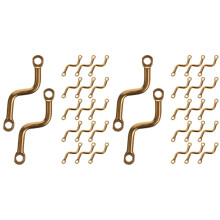 300St Gouden Sieraden Link Charms Voor Armband
