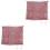 2Pièces Filet De Badminton Portable En Polypropylène Résistant 2