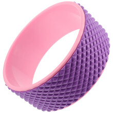 1Stmultikleurige Yoga Wheel Plastic Voor Pilates En Fitness Training