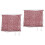 2Pièces Filet De Badminton Portable En Polypropylène Résistant 3