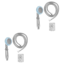 2Sets Zilveren Douchekop Handdouche 3- Waterbesparende Sprayer