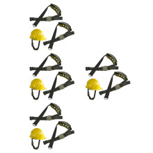 8St Nylon Helm Kinband Olijfgroen Voor Honkbal En Voetbalhelmen