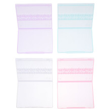 8St Nagelslijpkoppen Organizer PP Assorti Duurzaam Opbergbox