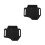 2St PU Lederen Pouch Zwart Voor Riem En Multitools 1