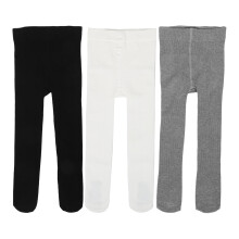 3St Stevige Katoenen Kinderdanspanty Met Modieus Draaipatroon & Warmte