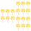60St Gouden Vaderdag Cakeversiering Cupcake Picks Feestdecoratie 6