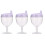 3Pièces Bébé Violet Design Élégant Anti- 4