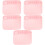 5Pièces Tapis Silicone Rose Non Pour 6