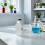 6Pièces Flacons Plastique Blancs Squeeze Usage 8