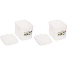 2St Praktische Broodbox Transparent Voor Keuken En Toastopslag