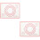 4Pièces Silicone Antidérapant Rouge Résistant 5