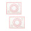 4Pièces Silicone Antidérapant Rouge Résistant 6