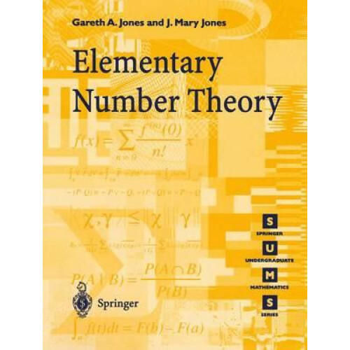 Elementary Number Theory by Gareth A. Jones Paperback Book