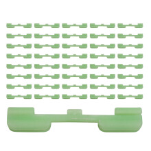 40 PCS Light Stick Clip  Holder Fit Rod Tip Night Fishing Fluorescent Glow Sticks Light Stick Clip Fishing Rod 2.5MM