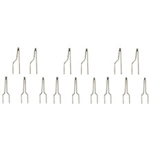 15 Pièces Séries Embouts à Haute Impédance Embouts à Billes en Fil de Bois pour Jeu de Brûlage AU Bois Professionnel 50W Ou 100W