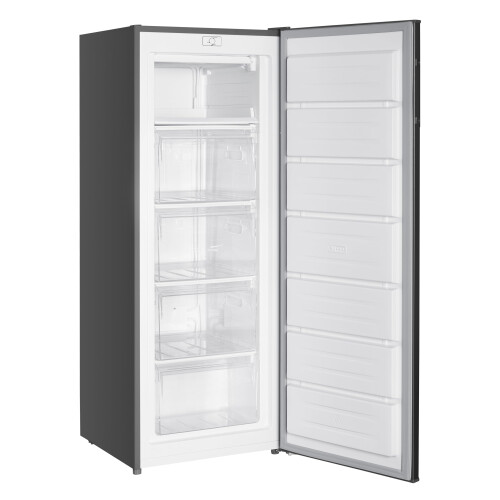 Haden HADEN Tall Freezer 143cm 168L Manual defrost control Grey