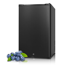 Techomey 2 Way Carvan Fridge 50L, 12V/240V Campervan Fridge with Lock