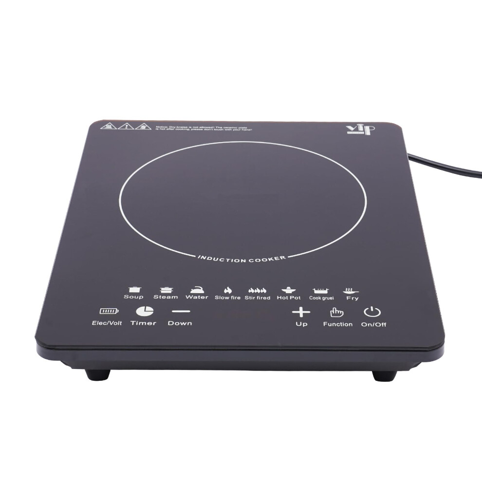 Mehoospvn Single Induction Cooker,Portable Induction Hob With Slim Bod