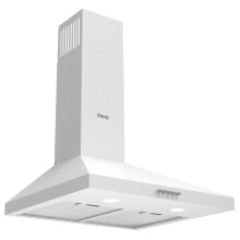 Ferre PH500-PWH 50cm Pyramid Chimney Cooker Hood, Kitchen Extractor Fan, White