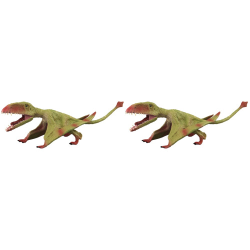 2Pièces Vert Ptérodactyle Jouet Décor Enfant