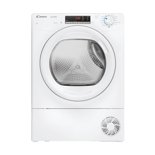 Candy Candy Smart Pro Condenser Tumble Dryer, 9kg, White, E Class