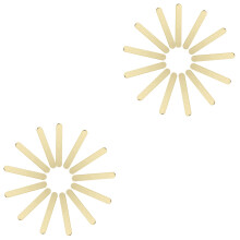 40St Kwaliteits Gouden Ijslolly Sticks DIY Tool Voor Feest En Thuis