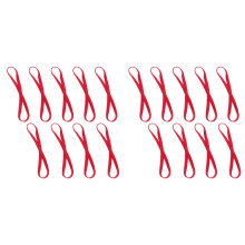 18St Rood Elastisch Haarband Sport Hoofdband Non-Slip Decoratie