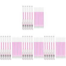 4Sets Roze Plastic Skin Marking Pen Voor Tattoo & Permanente Make-Up