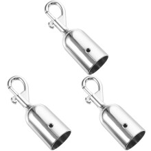 3St Duurzame Aluminium Rope Hooks Voor Crowd Control En Wachtrijen