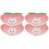 4St Compacte Keramische Dipschalen Roze Voor Sauzen En 1