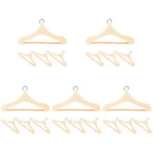 20St Mini Poppenhuis Hangers, Diverse Kleuren Decoratief