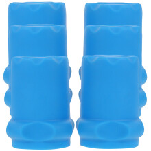 6St Silicone Microfoonhoezen Anti-Val Sleeve Voor Ktv Microfoon