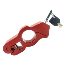 1Set Handvat Beveiligingsslot Motor Rood Aluminium Motor Accessoires