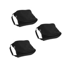 3St Golf Schoenentas Zwart Mesh Ademende Draagbare Organizer