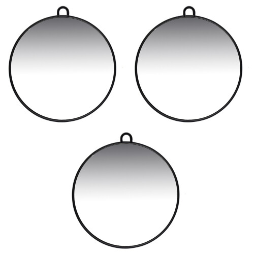 3Pièces Compact Ronds Durable