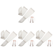 4Paren Zachte Witte Arm Sleeves Losse Pasvorm Uv-Bescherming Koelend