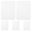 5St Transparante Pet Reflecterende Auto Display Beschermfolie 1