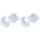 4Pièces Moule Résine Époxy Chat Lune Silicone Pour 1
