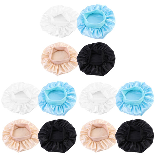 12St Candy Color Kinderslaap Hoed Polyester Elastische Hoed