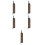 5St Compacte Drumstick Draagtas Koffie Kleur Opslag 1