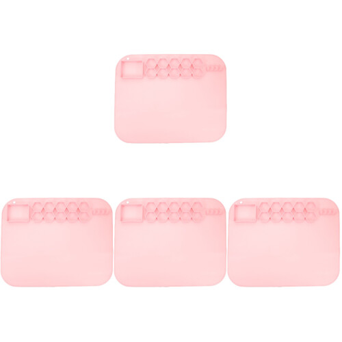 4St Silicone Crafting Mat Roze, Voor Epoxy, Schilderen En DIY
