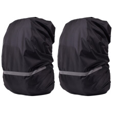 2St Outdoor Rugzakhoes Zwart Waterdicht Elastisch En Draagbaar