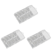300St Transparante Tips Voor Gel, Acryl En Professioneel Gebruik