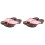 2Paren Stijlvolle Roze Clogs Platte Zool Comfortabele Dames Slippers 1