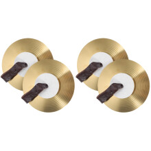 2Paren Gouden Handcymbalen Voor Kids, , Licht, Voor Drum En Dans