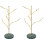 2St Desktop Sieradenhouder Boom Marmer En Legering Decor 1