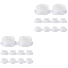 20St Witte Olievat Sluitkappen Plastic, Geschikt Voor 200L Drums